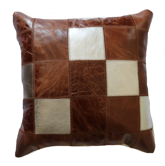 300216  Coussin  Peau de Vache Cowhide Pillow  Collection Quebecuir Premium