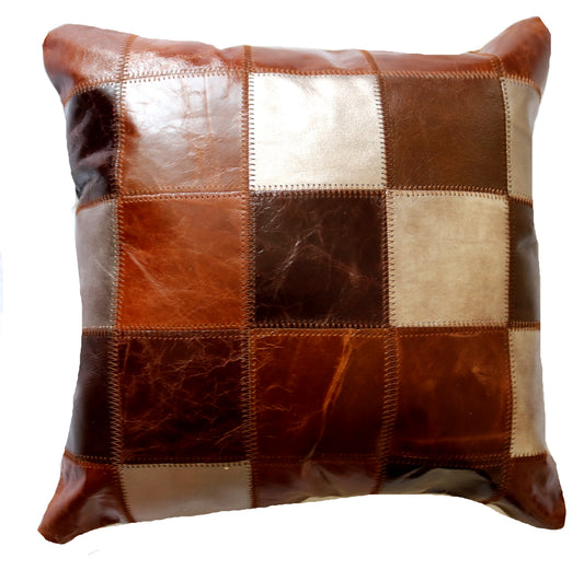 300221  Coussin  Peau de Vache Cowhide Pillow  Collection Quebecuir Premium