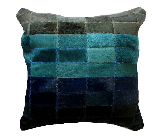 300222  Coussin  Peau de Vache Cowhide Pillow  Collection Quebecuir Premium