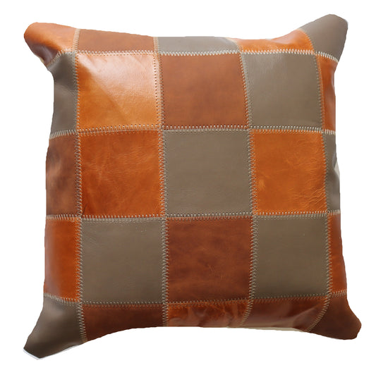 300224  Coussin  Peau de Vache Cowhide Pillow  Collection Quebecuir Premium
