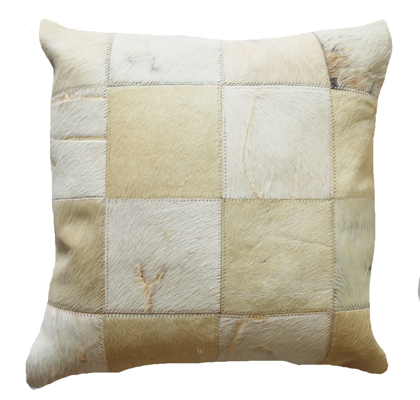 300227  Coussin  Peau de Vache Cowhide Pillow  Collection Quebecuir Premium