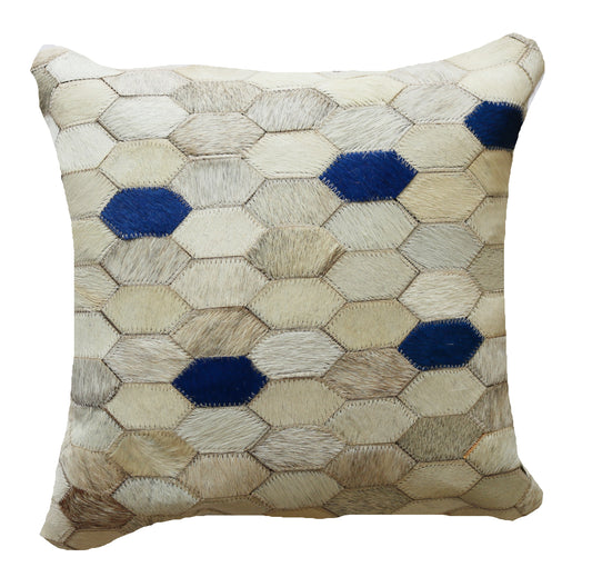 300230  Coussin  Peau de Vache Cowhide Pillow  Collection Quebecuir Premium