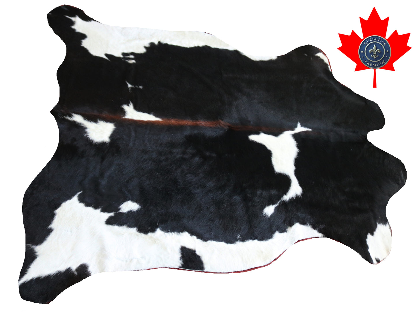 AI 99146- Cowhide Rug Tapis Peau de Vache  Collection Quebecuir Premium