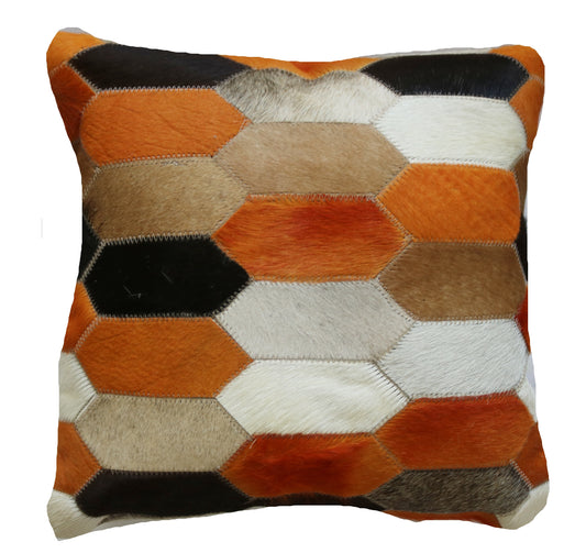 300245 Coussin  Peau de Vache Cowhide Pillow  Collection Quebecuir Premium