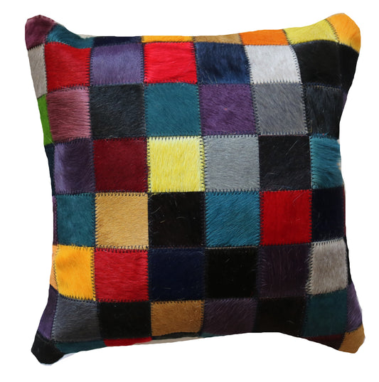 300257 Coussin  Peau de Vache Cowhide Pillow  Collection Quebecuir Premium