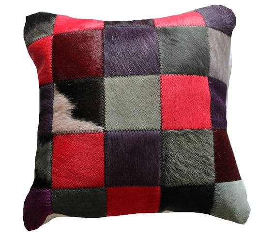 300310 Coussin  Peau de Vache Cowhide Pillow  Collection Quebecuir Premium