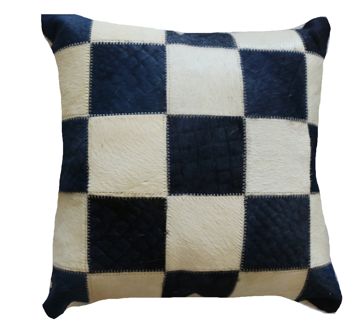 300331 Coussin  Peau de Vache Cowhide Pillow  Collection Quebecuir Premium