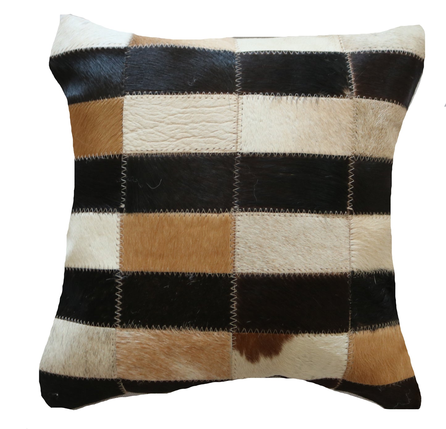 300346 Coussin  Peau de Vache Cowhide Pillow  Collection Quebecuir Premium