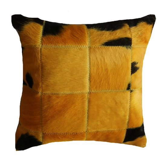 300371 Coussin  Peau de Vache Cowhide Pillow  Collection Quebecuir Premium