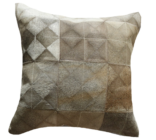300385 Coussin  Peau de Vache Cowhide Pillow  Collection Quebecuir Premium
