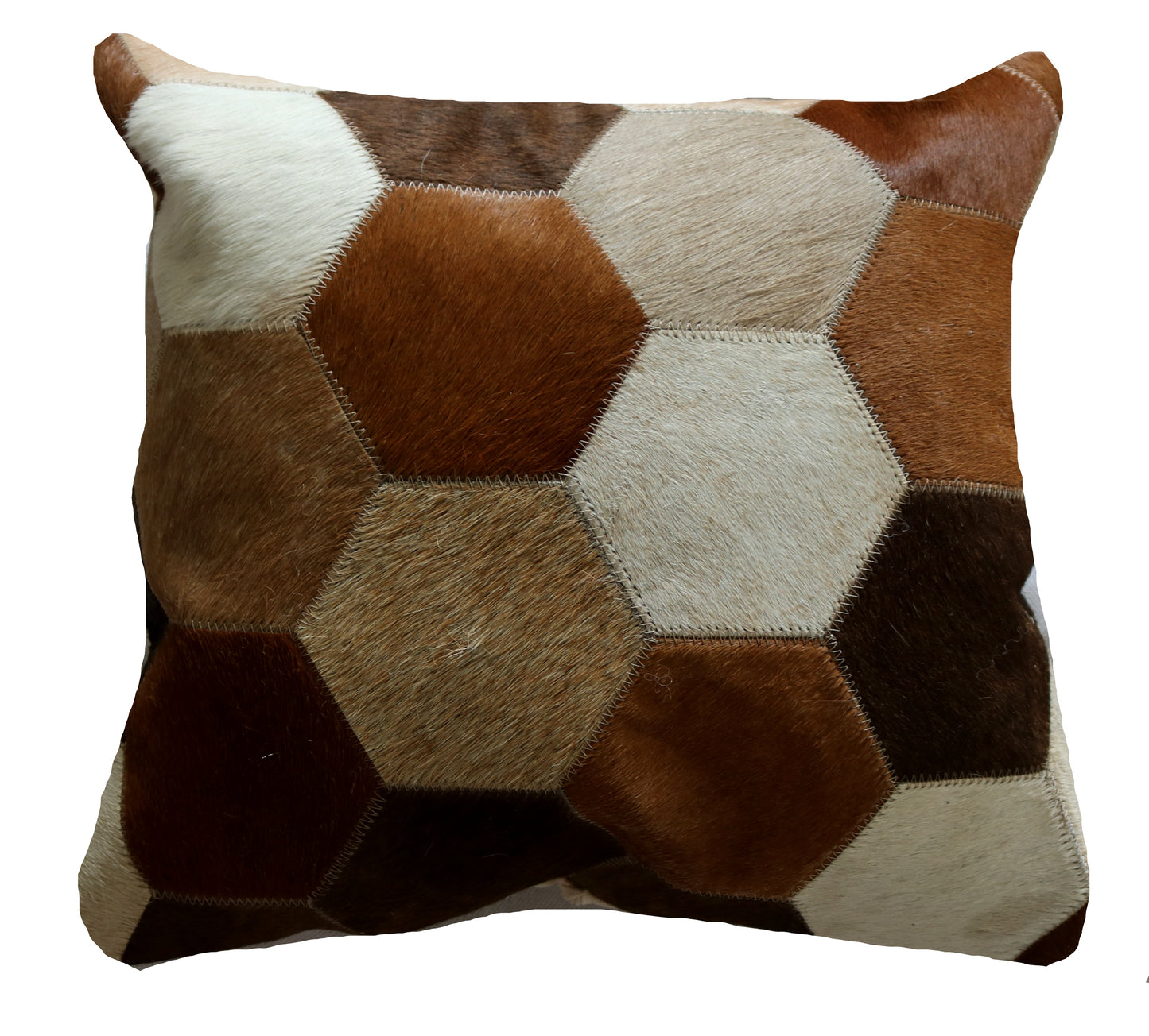 300390 Coussin  Peau de Vache Cowhide Pillow  Collection Quebecuir Premium