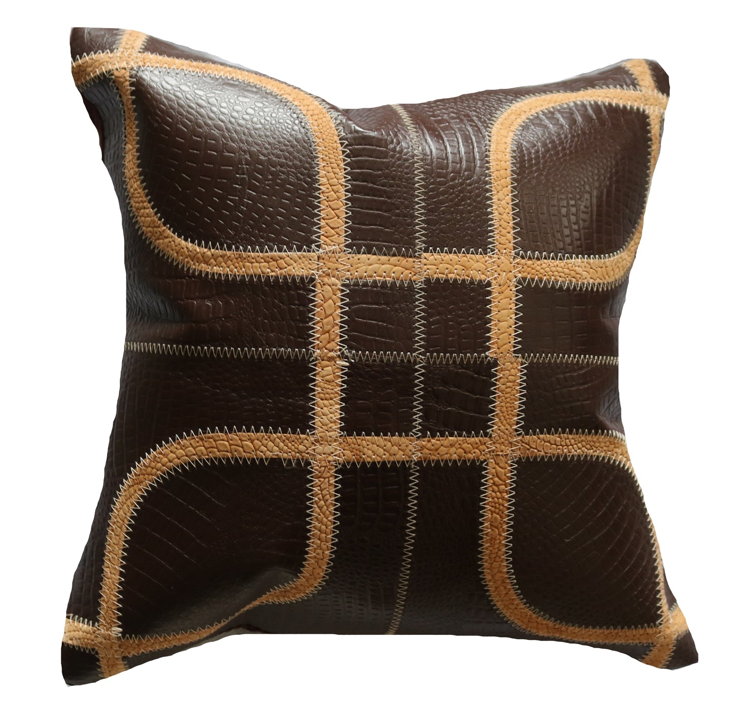 300391 Coussin  Peau de Vache Cowhide Pillow  Collection Quebecuir Premium