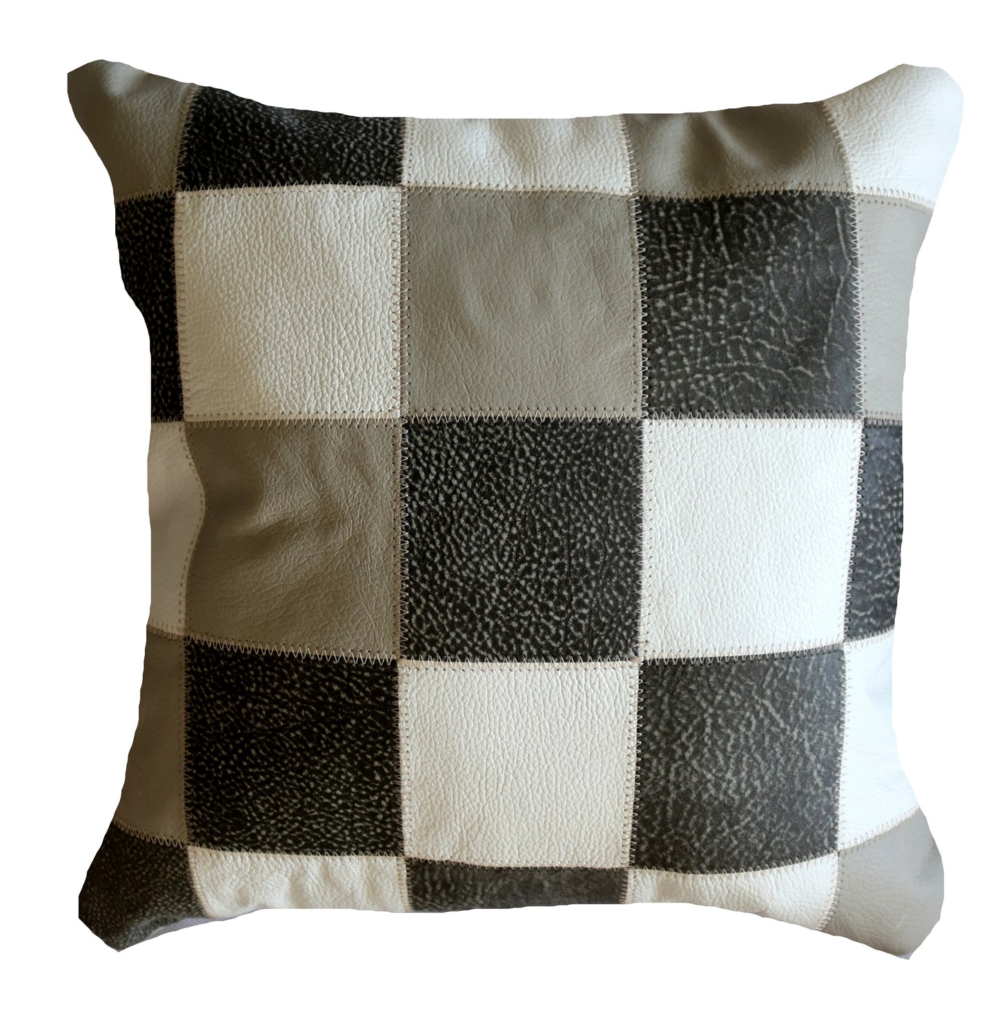300409 Coussin  Peau de Vache Cowhide Pillow  Collection Quebecuir Premium