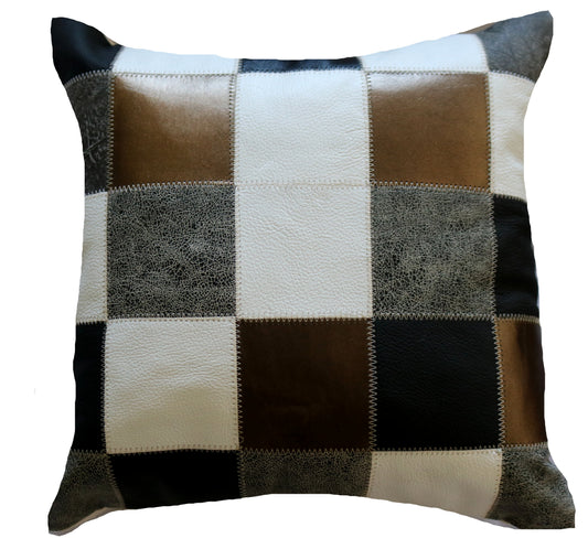 300417 Coussin  Peau de Vache Cowhide Pillow  Collection Quebecuir Premium