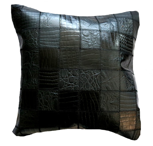 300420 Coussin  Peau de Vache Cowhide Pillow  Collection Quebecuir Premium