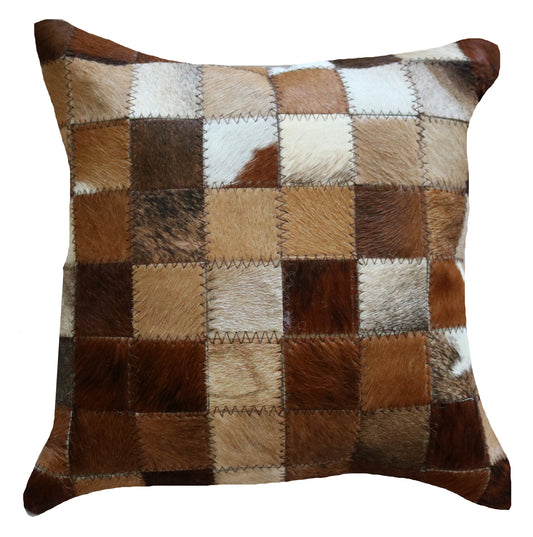 300427 Coussin  Peau de Vache Cowhide Pillow  Collection Quebecuir Premium