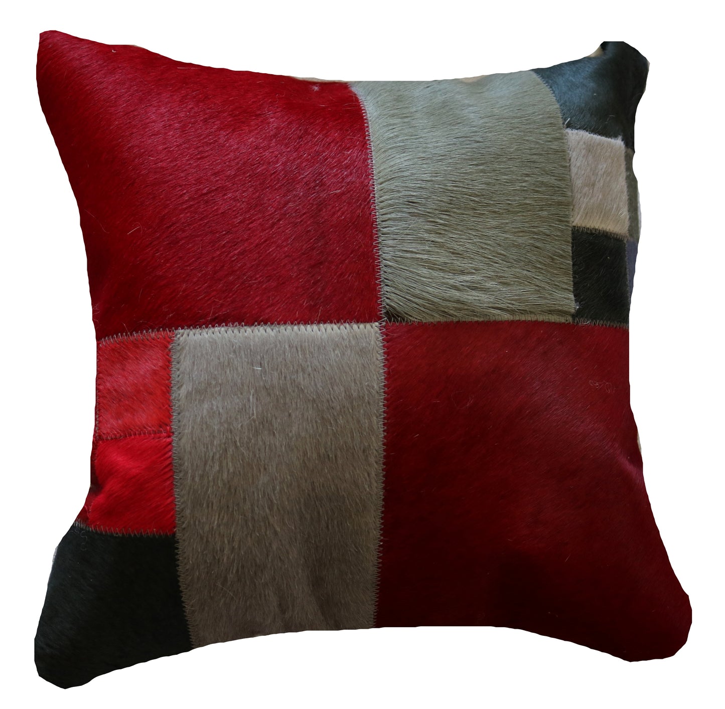 300434 Coussin  Peau de Vache Cowhide Pillow  Collection Quebecuir Premium
