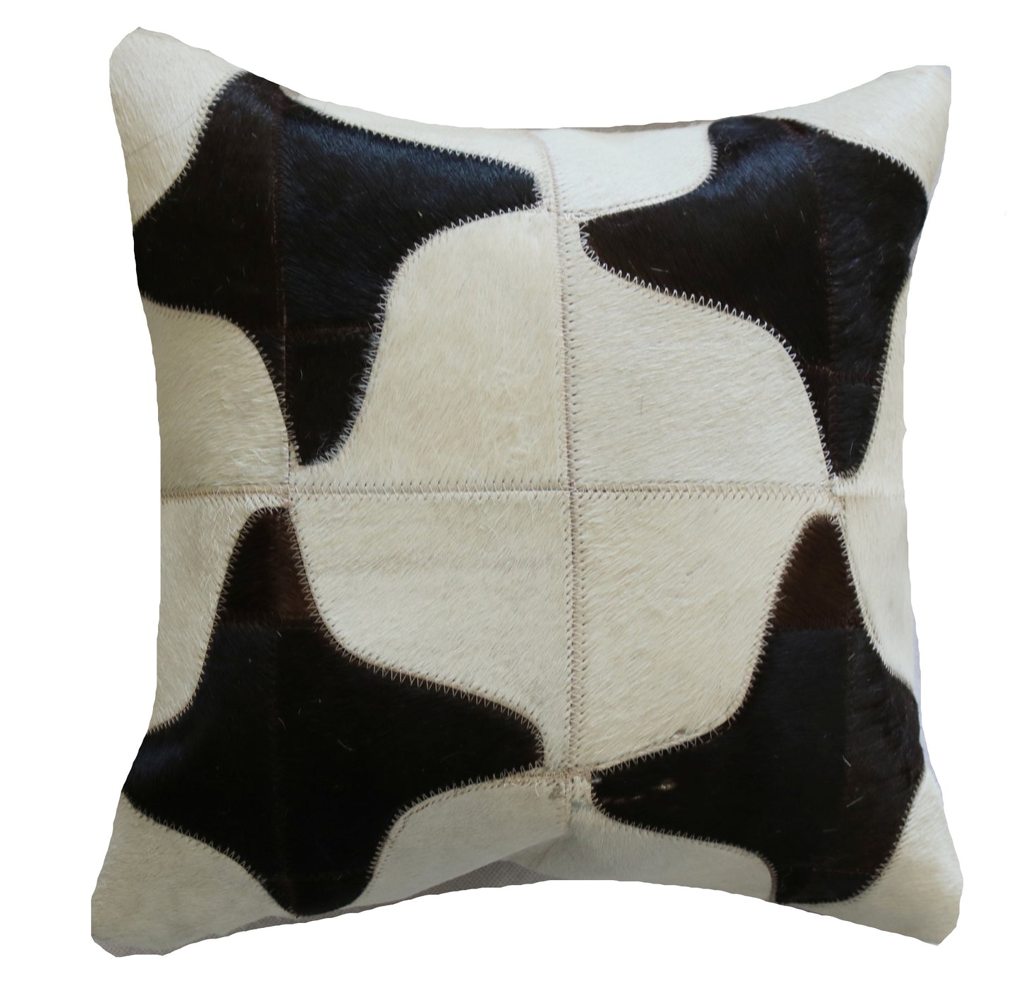 300441 Coussin  Peau de Vache Cowhide Pillow  Collection Quebecuir Premium