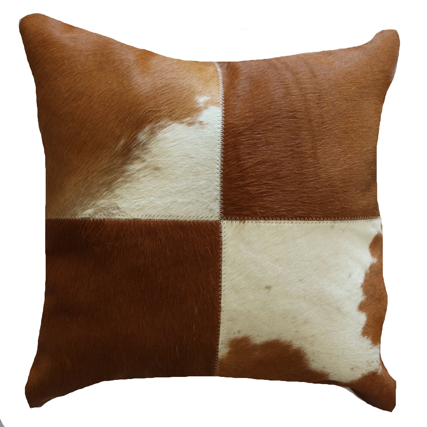 300443 Coussin  Peau de Vache Cowhide Pillow  BIG SIZE  Collection Quebecuir Premium