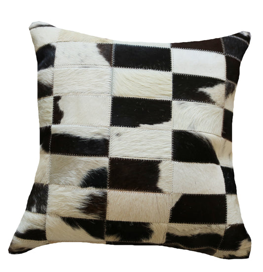300444 Coussin  Peau de Vache Cowhide Pillow  BIG SIZE  Collection Quebecuir Premium