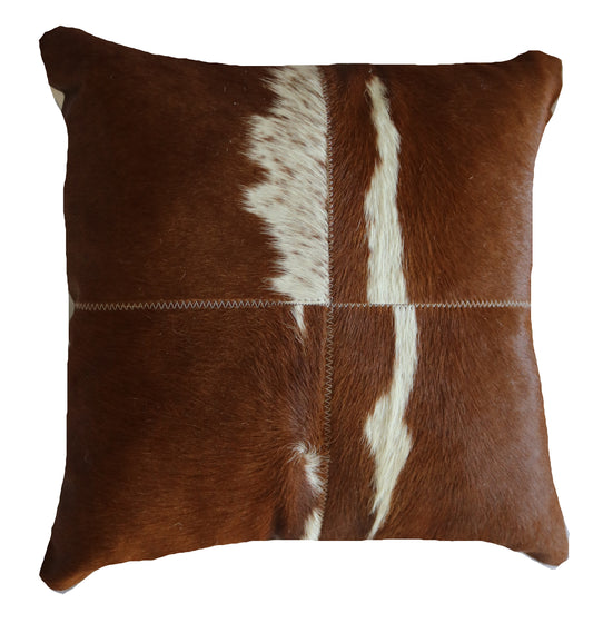 300445 Coussin  Peau de Vache Cowhide Pillow  BIG SIZE  Collection Quebecuir Premium