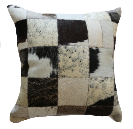 300446 Coussin  Peau de Vache Cowhide Pillow  BIG SIZE  Collection Quebecuir Premium