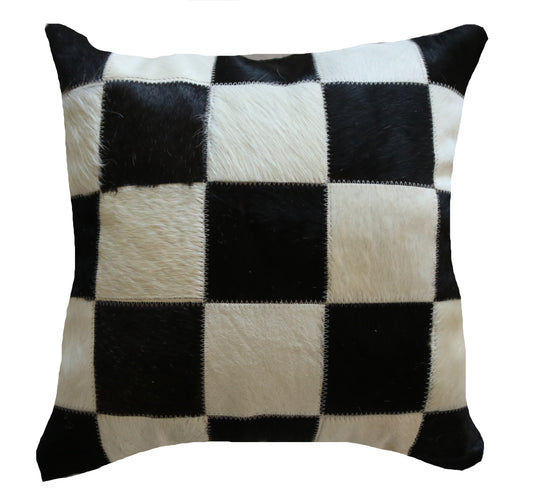 300449 Coussin  Peau de Vache Cowhide Pillow  BIG SIZE  Collection Quebecuir Premium