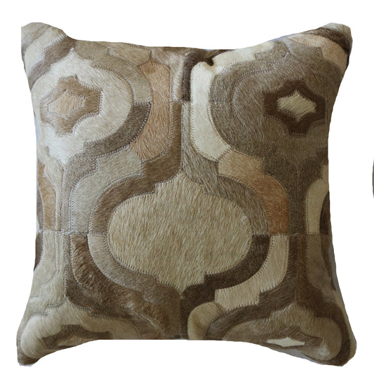 300451 Coussin  Peau de Vache Cowhide Pillow  BIG SIZE  Collection Quebecuir Premium