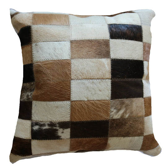 300453 Coussin  Peau de Vache Cowhide Pillow  BIG SIZE  Collection Quebecuir Premium
