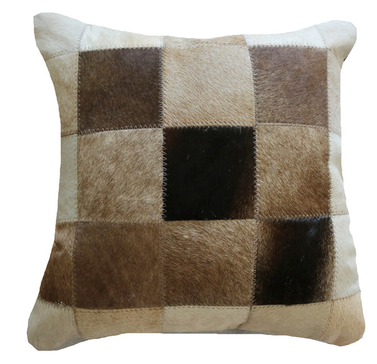 300457 Coussin  Peau de Vache Cowhide Pillow  BIG SIZE  Collection Quebecuir Premium