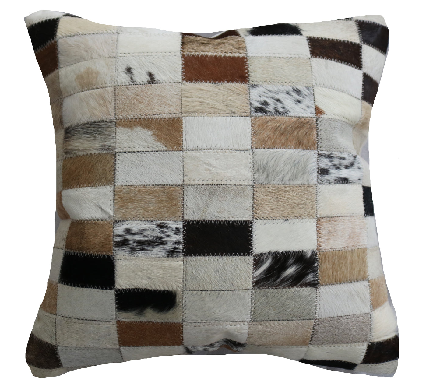 300461 Coussin  Peau de Vache Cowhide Pillow  BIG SIZE  Collection Quebecuir Premium
