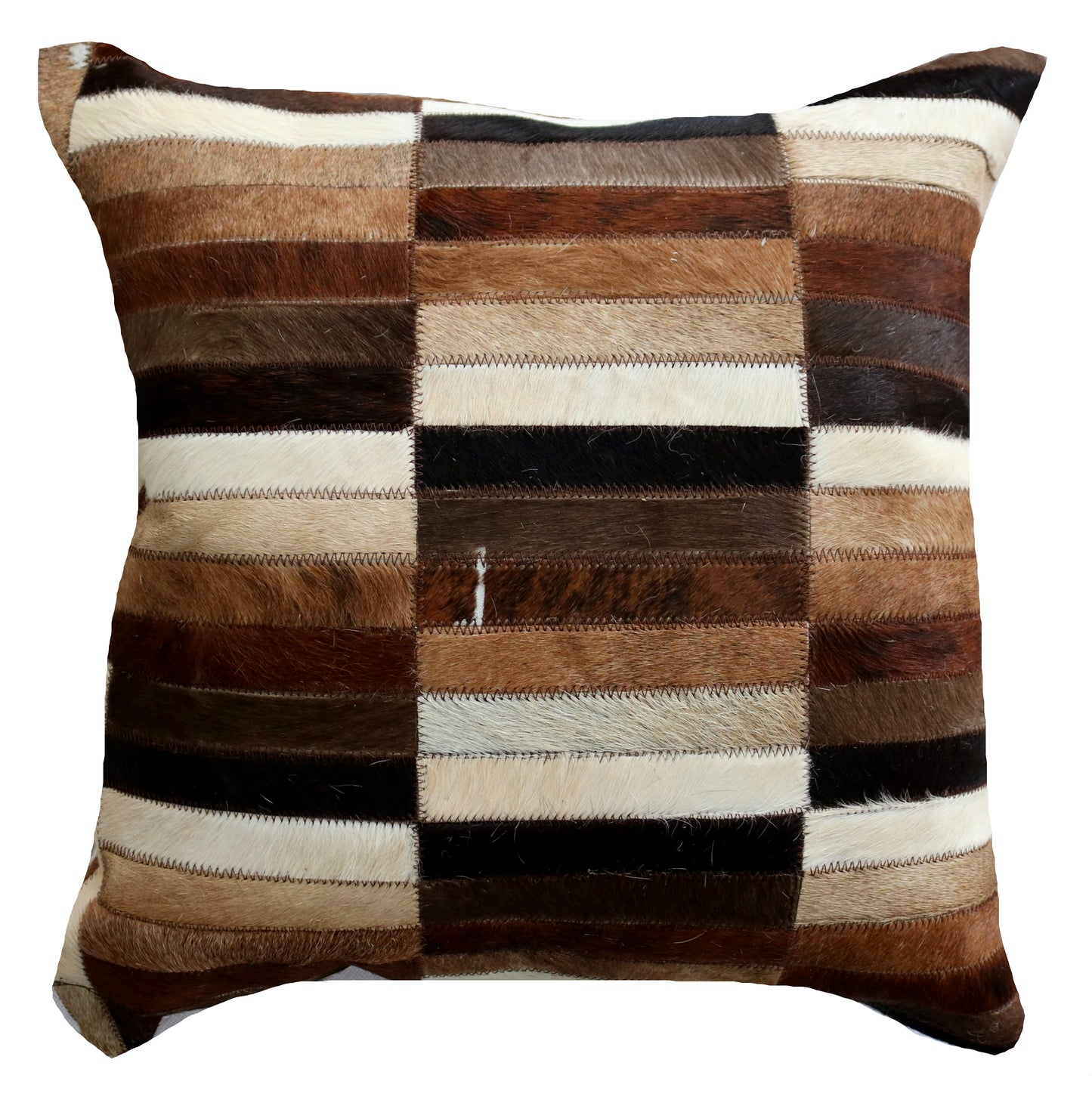 300462 Coussin  Peau de Vache Cowhide Pillow  BIG SIZE  Collection Quebecuir Premium