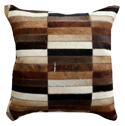 300462 Coussin  Peau de Vache Cowhide Pillow  BIG SIZE  Collection Quebecuir Premium