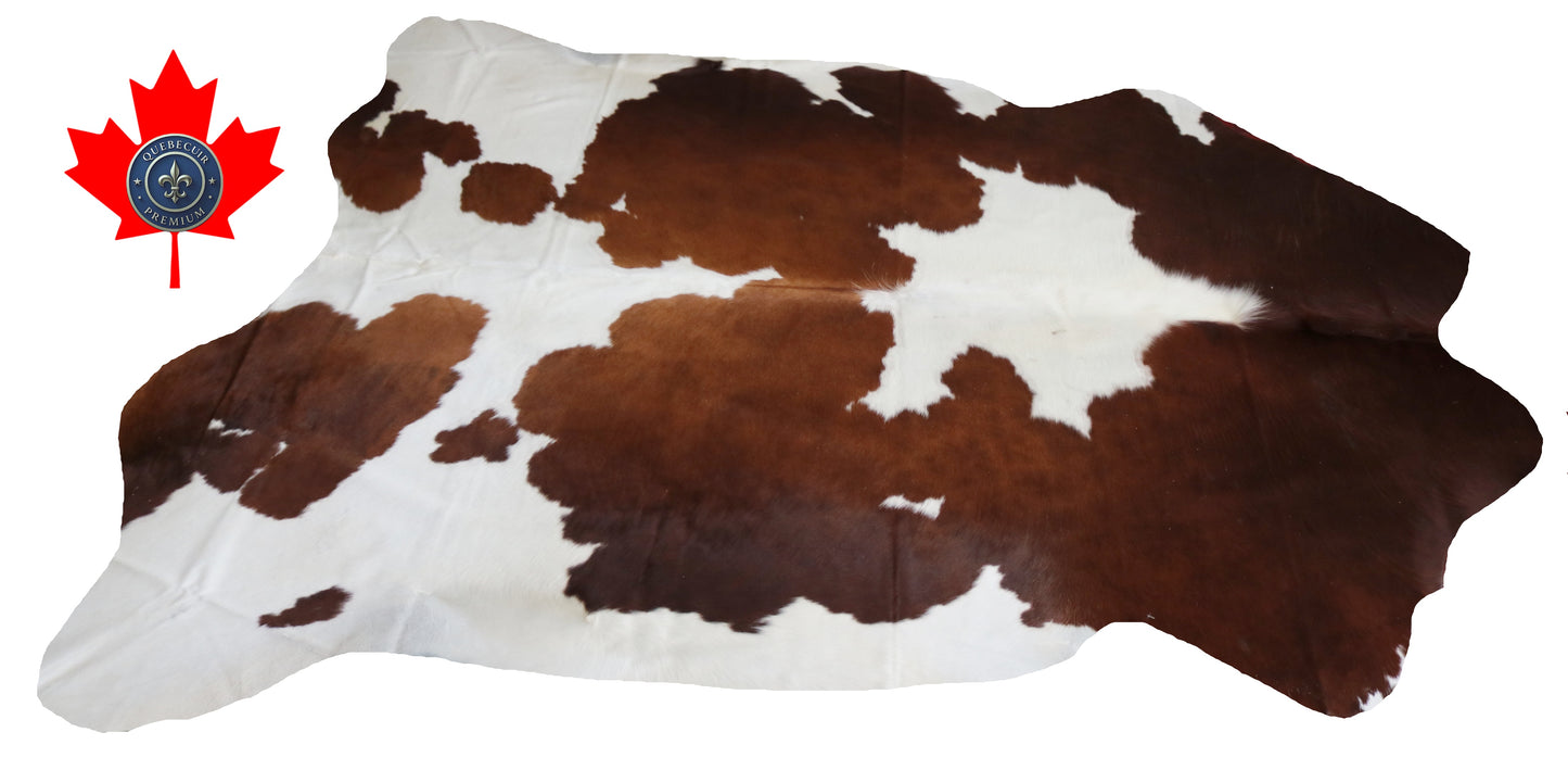 99175 - Cowhide Rug Tapis Peau de Vache  SUPER  BIG  SIZE XXXL - Collection Quebecuir Premium