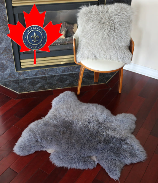 300463  peau de Mouton Sheepskin  Collection Quebecuir Rustique  X 1