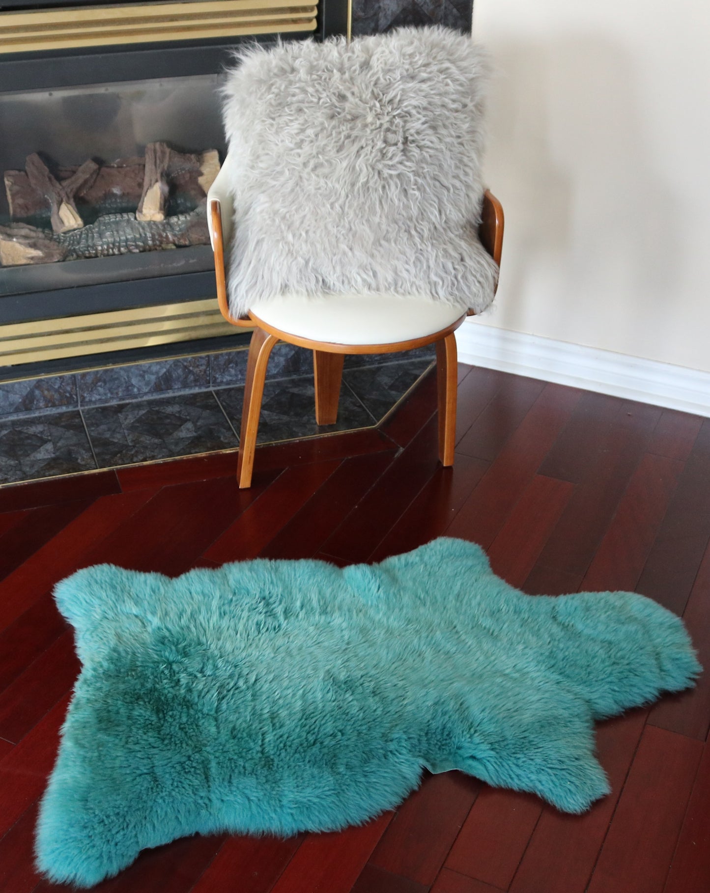 300467  peau de Mouton Sheepskin  Collection Quebecuir Rustique  X 1