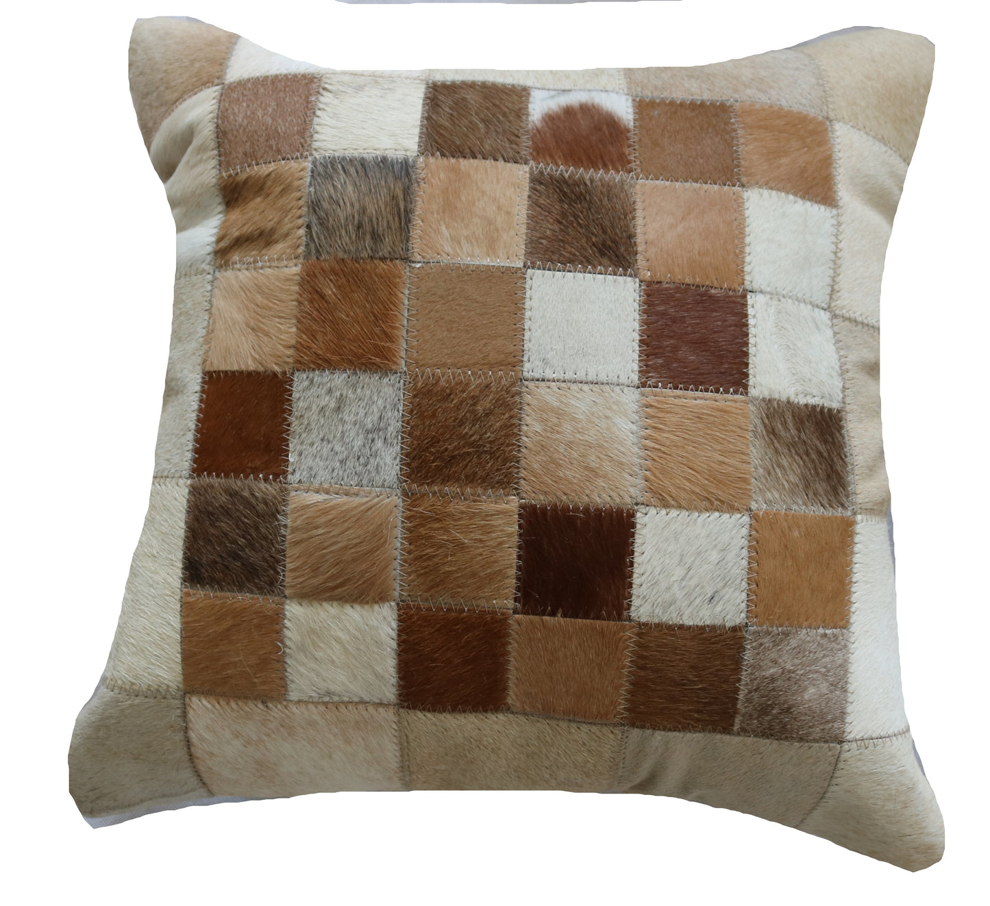 300472 Coussin  Peau de Vache Cowhide Pillow  BIG SIZE  Collection Quebecuir Premium