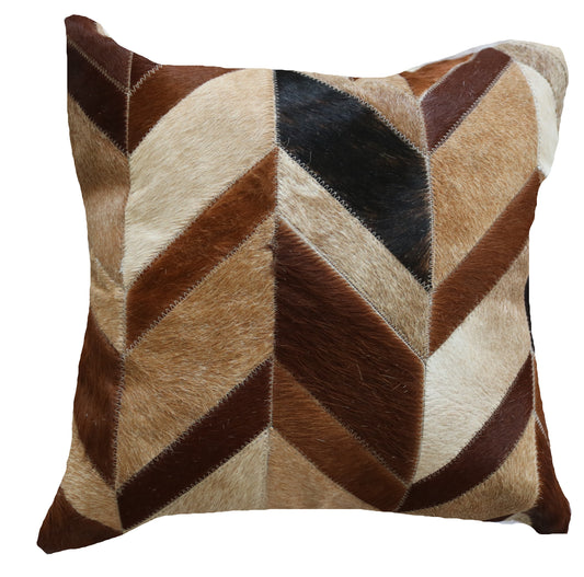 300473 Coussin  Peau de Vache Cowhide Pillow  BIG SIZE  Collection Quebecuir Premium