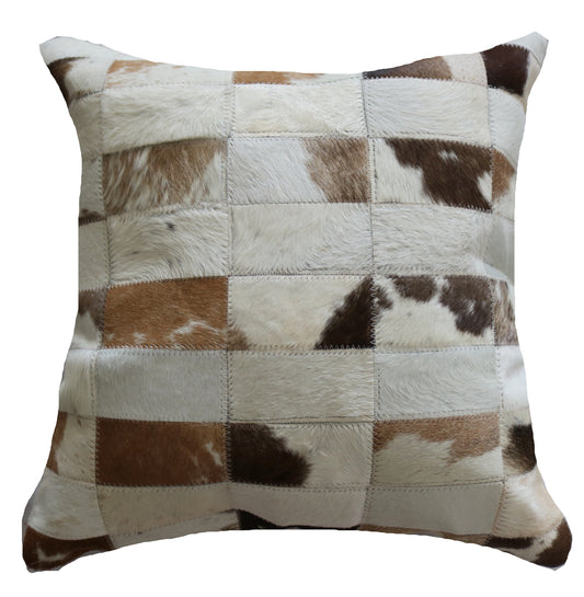 300474 Coussin  Peau de Vache Cowhide Pillow  BIG SIZE  Collection Quebecuir Premium
