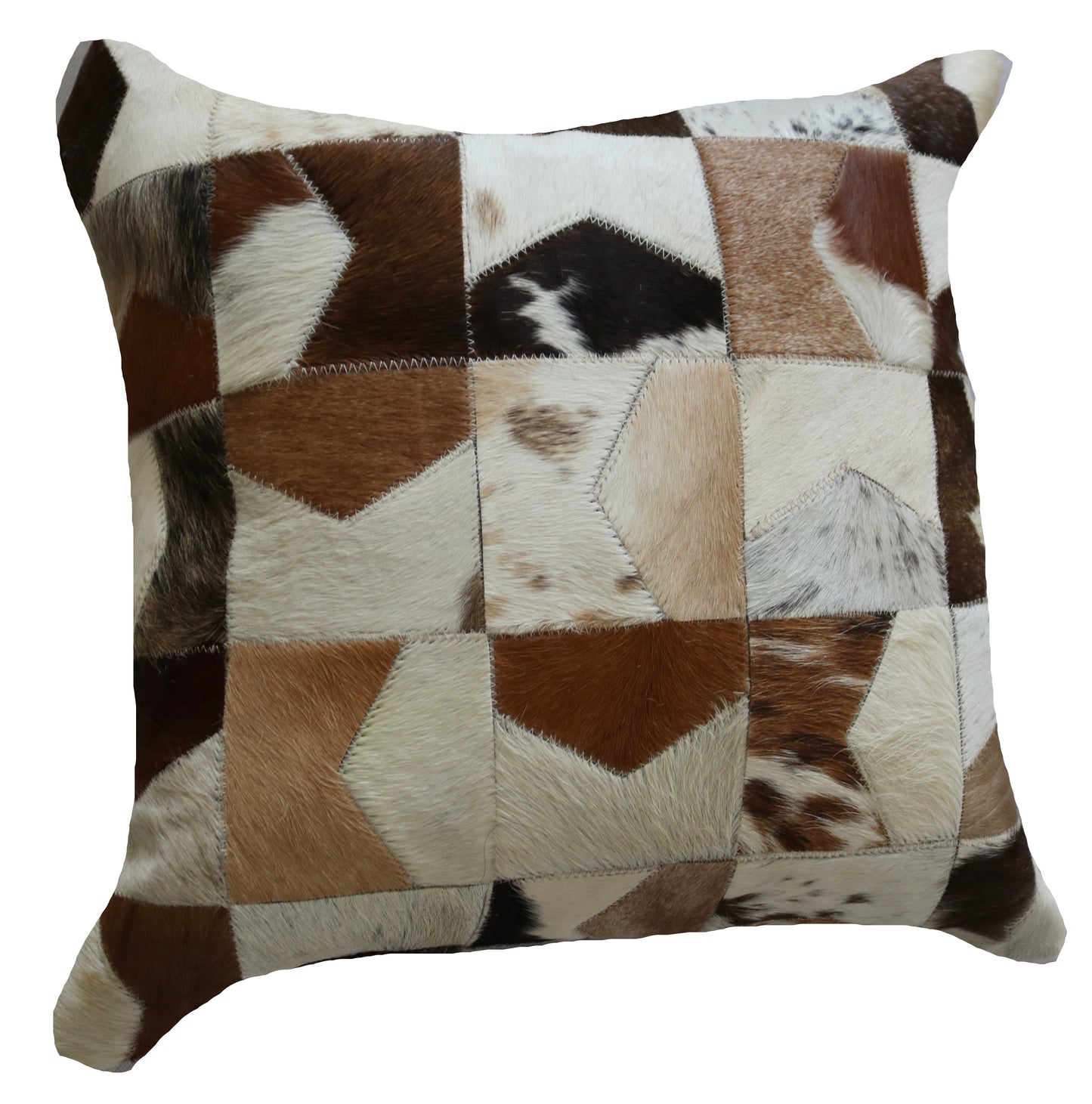 300475 Coussin  Peau de Vache Cowhide Pillow  BIG SIZE  Collection Quebecuir Premium