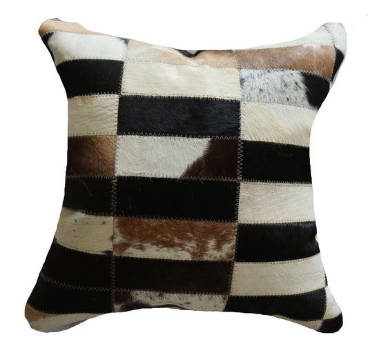 300481 Coussin  Peau de Vache Cowhide Pillow  BIG SIZE  Collection Quebecuir Premium