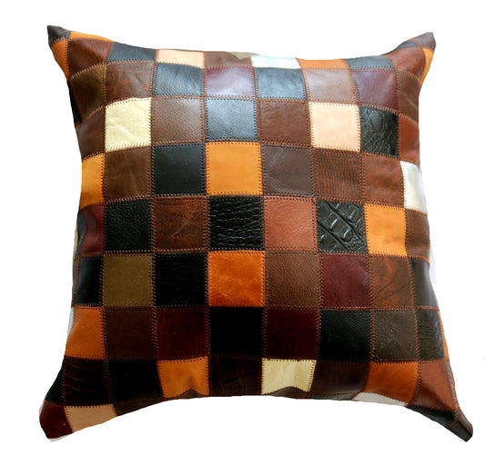 300482 Coussin  Peau de Vache Cowhide Pillow  BIG SIZE  Collection Quebecuir Premium