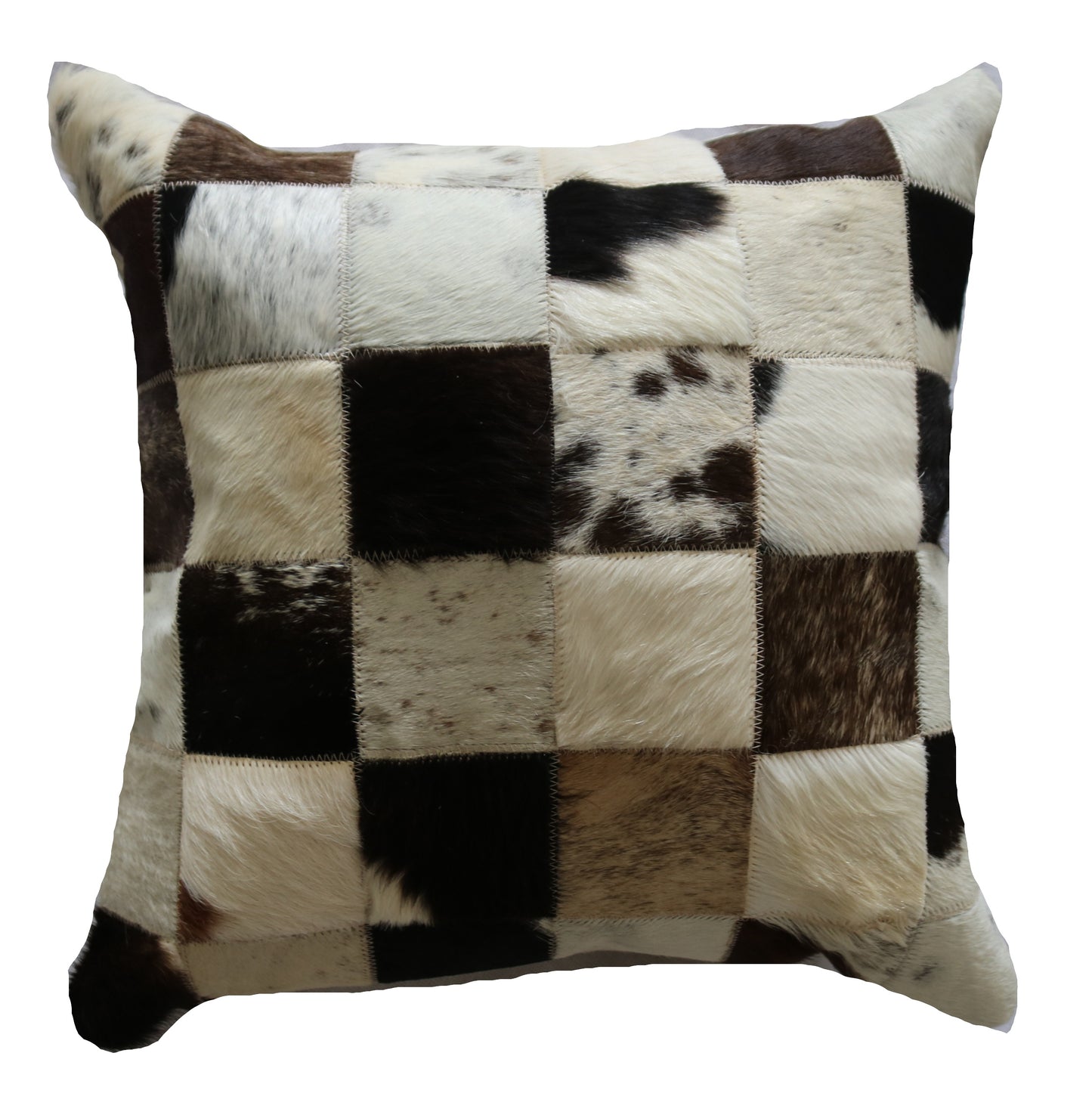 300483 Coussin  Peau de Vache Cowhide Pillow  BIG SIZE  Collection Quebecuir Premium