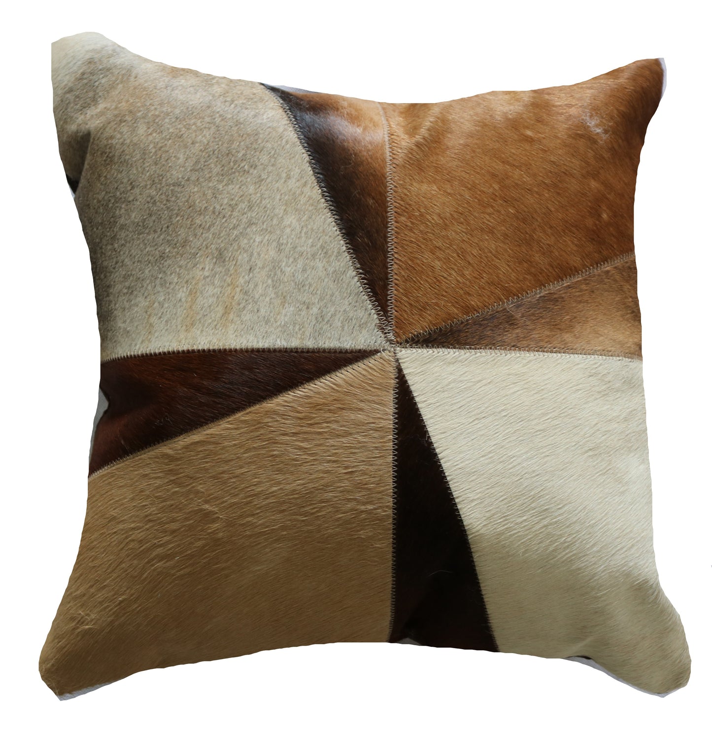 300484 Coussin  Peau de Vache Cowhide Pillow  BIG SIZE  Collection Quebecuir Premium