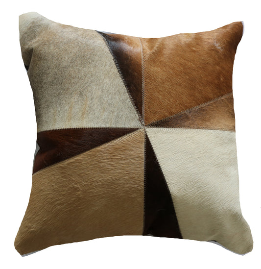 300484 Coussin  Peau de Vache Cowhide Pillow  BIG SIZE  Collection Quebecuir Premium