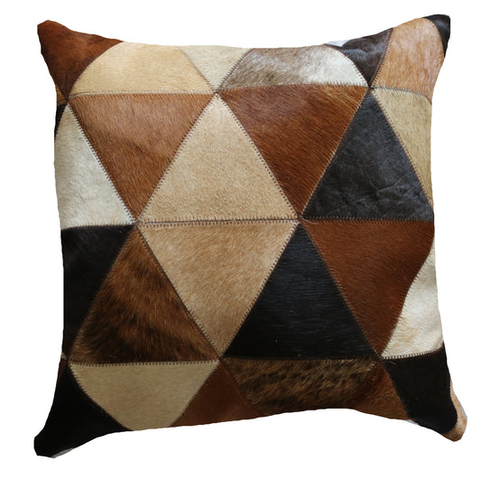 300485 Coussin  Peau de Vache Cowhide Pillow  BIG SIZE  Collection Quebecuir Premium