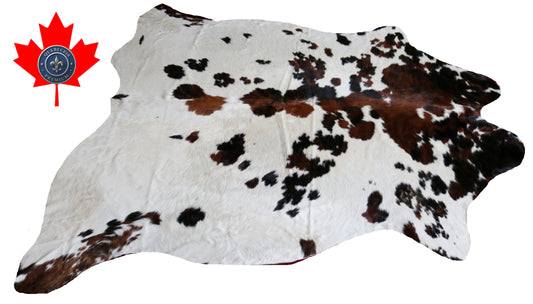 200498 - Cowhide Rug Tapis Peau de Vache  SUPER  BIG  SIZE XXXL - Collection Quebecuir Premium