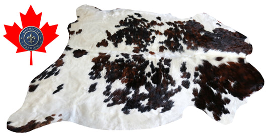 200499 - Cowhide Rug Tapis Peau de Vache  SUPER  BIG  SIZE XXXL - Collection Quebecuir Premium