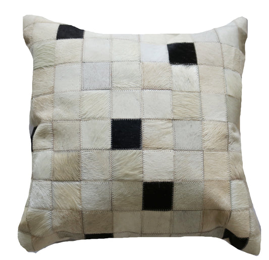 300488 Coussin  Peau de Vache Cowhide Pillow  BIG SIZE  Collection Quebecuir Premium