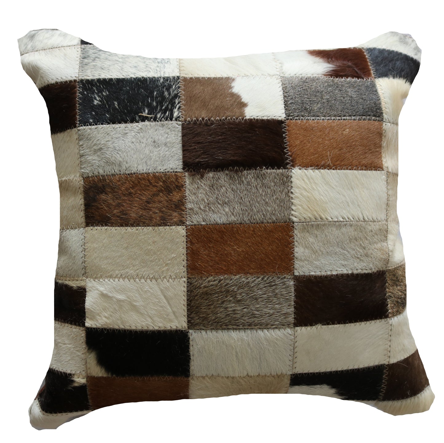 300494 Coussin Peau de Vache Cowhide Pillow BIG SIZE Collection Quebecuir Premium
